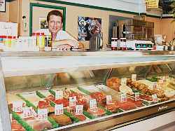 Richard behind the 
counter